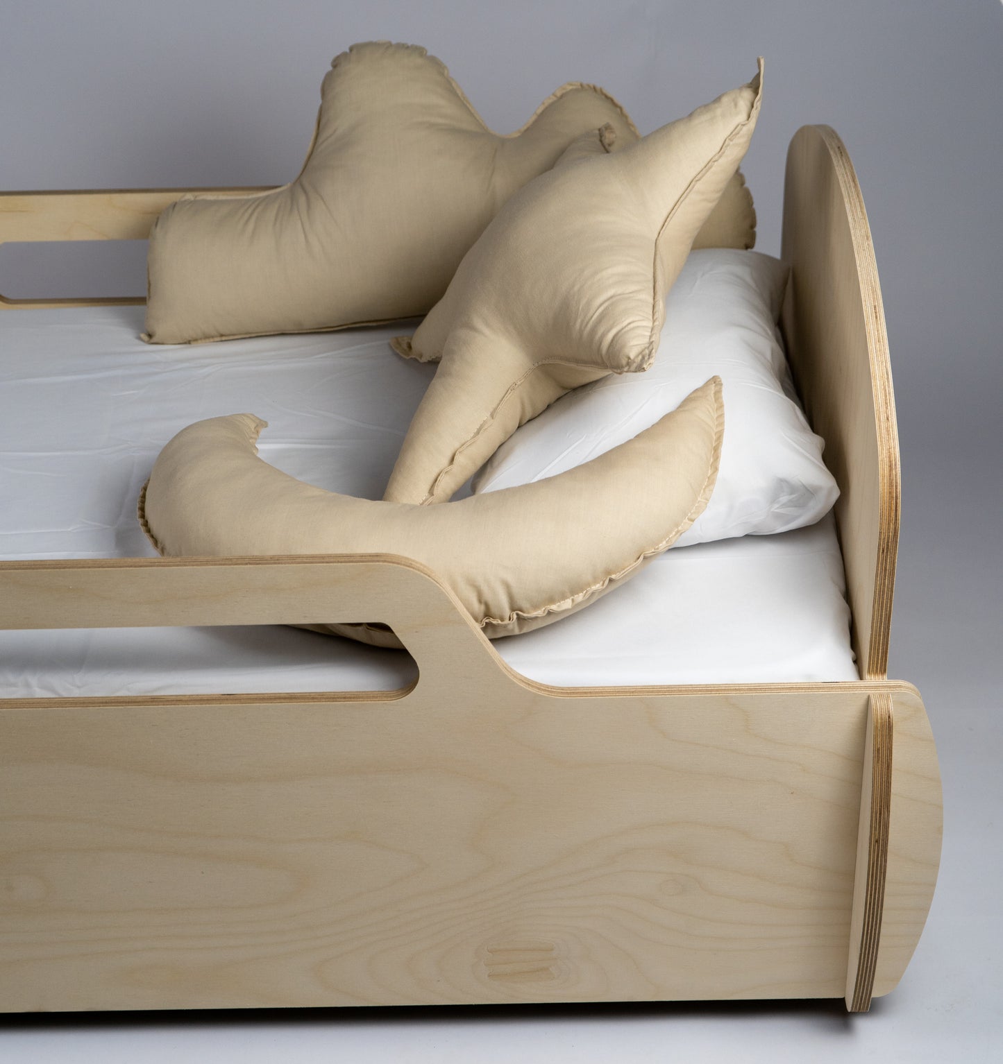 Lit Montessori en Bois avec Rangement – Confort et Autonomie