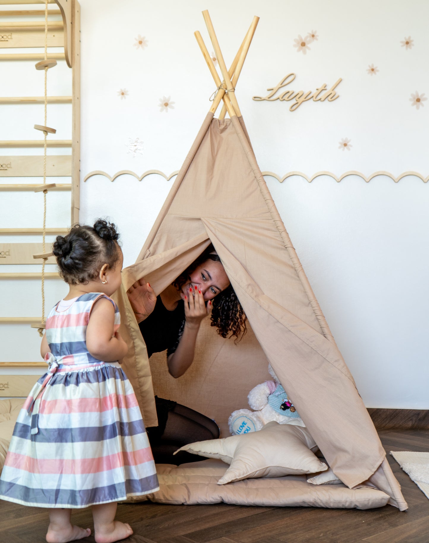 Tente Tipi Enfant avec Matelas – Espace Douillet et Ludique
