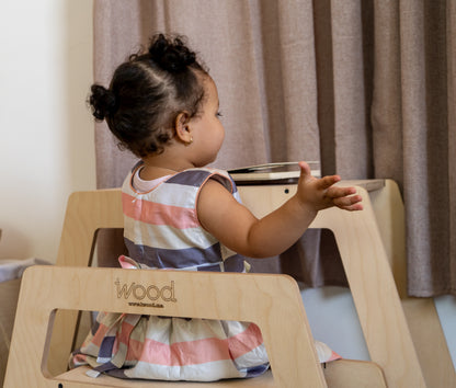 Table et Chaise Montessori en Bois – Ensemble Ergonomique pour Enfants