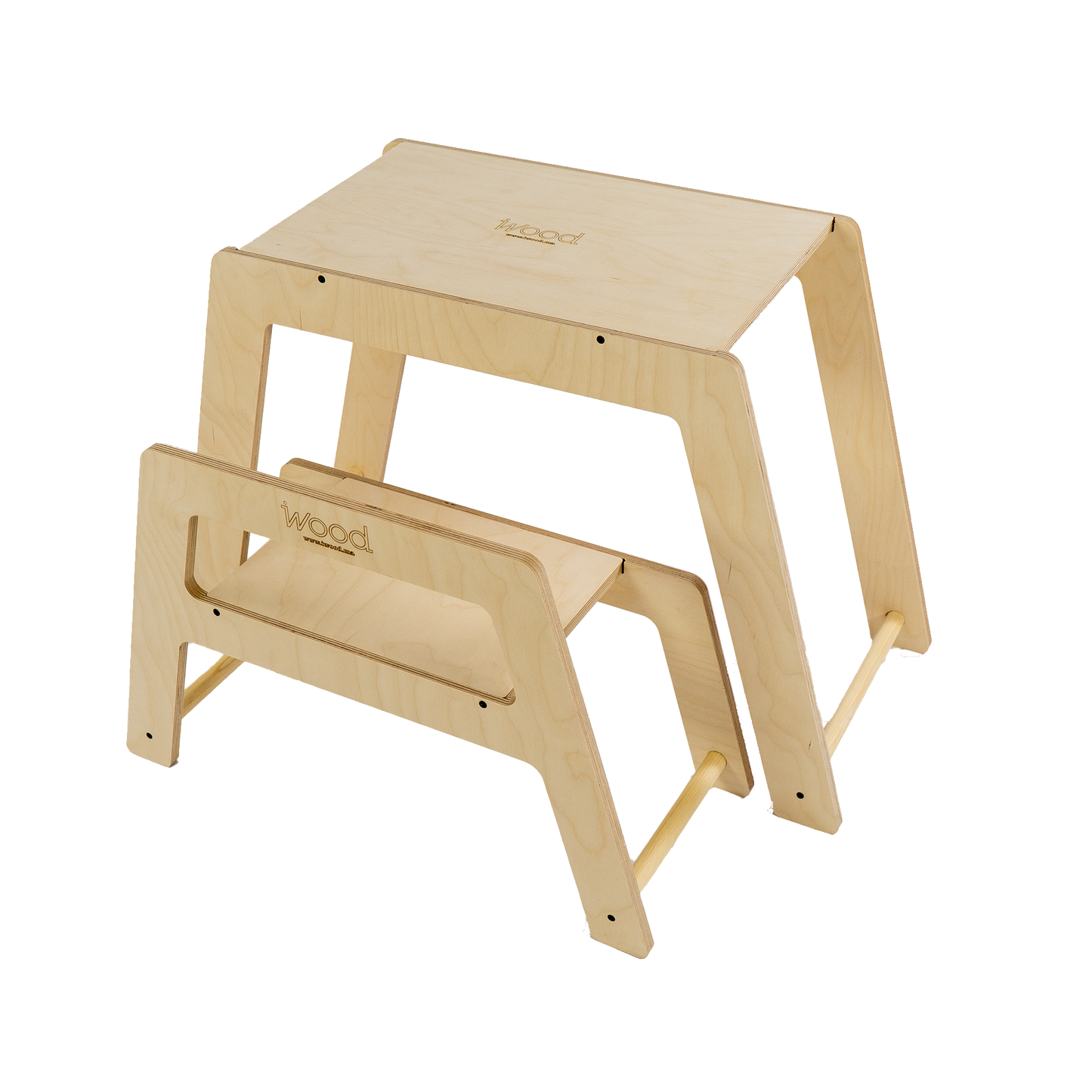 Table et Chaise Montessori en Bois – Ensemble Ergonomique pour Enfants